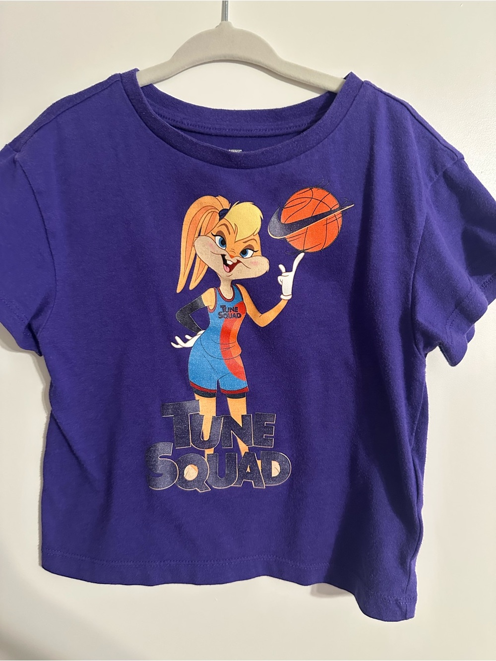 Nike Purple Lola Bunny Tune Squad Graphic Tee (Space Jam)